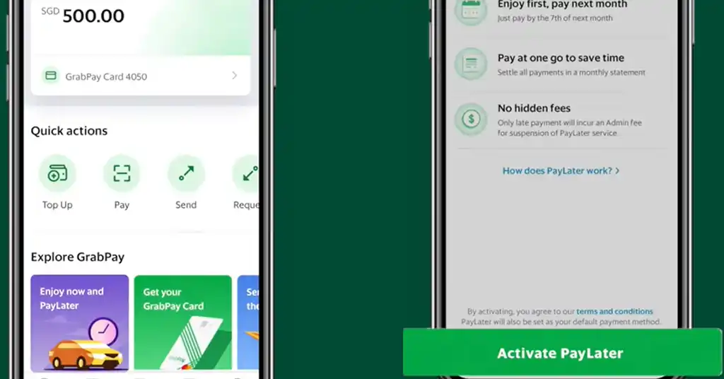 Cara Daftar Grab Pay Later Malaysia