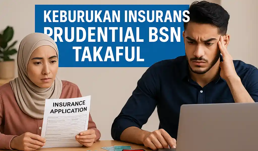 5 Keburukan Insurans Prudential BSN Takaful