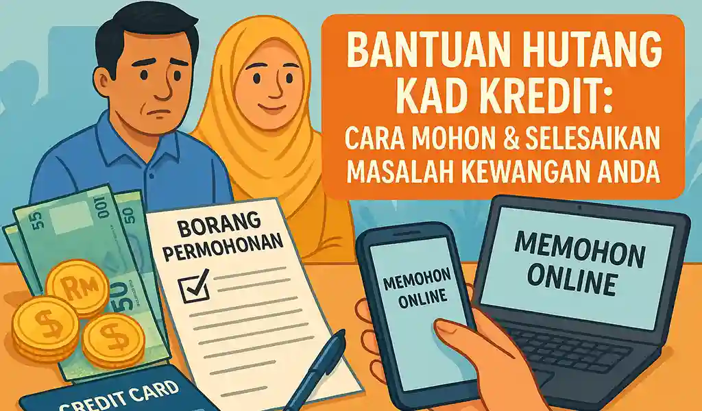 Bantuan Hutang Kad Kredit dan Cara Mohon
