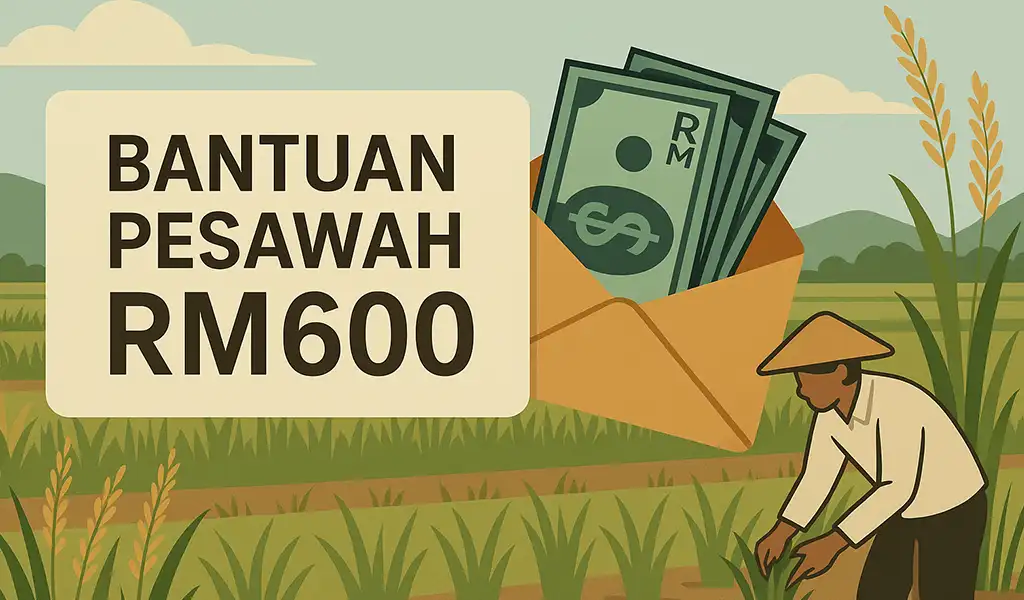 Bantuan Pesawah RM600 Syarat, Cara Mohon & Tarikh