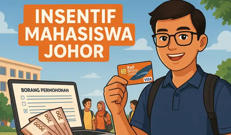Insentif Mahasiswa Johor Syarat, Jumlah & Cara