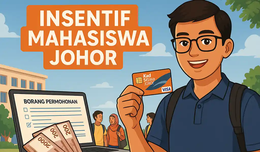 Insentif Mahasiswa Johor Syarat, Jumlah & Cara
