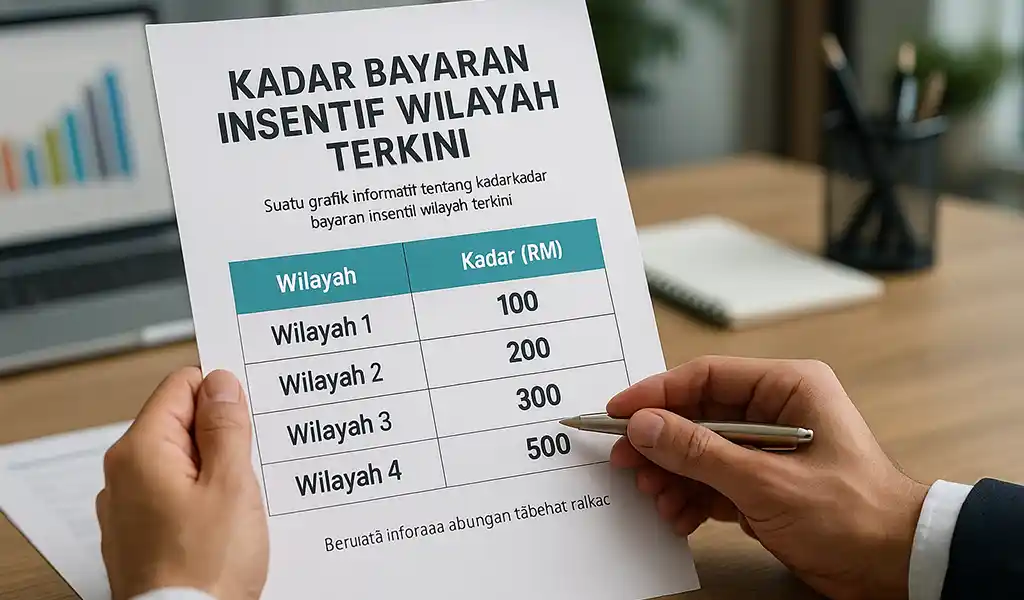 Kadar Bayaran Insentif Wilayah Syarat Jumlah Cara Kadar Bayaran Insentif Wilayah Syarat, Jumlah & Cara