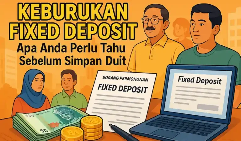Keburukan Fixed Deposit, Perlu Tahu Sebelum Simpan Duit!