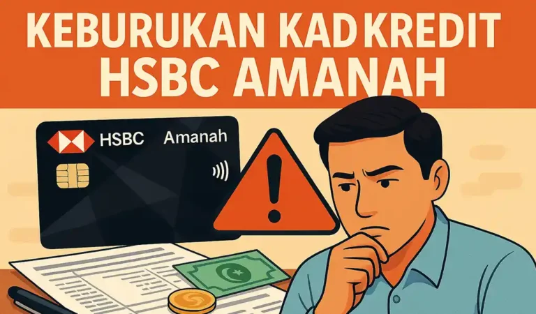 Keburukan Kad Kredit HSBC Amanah
