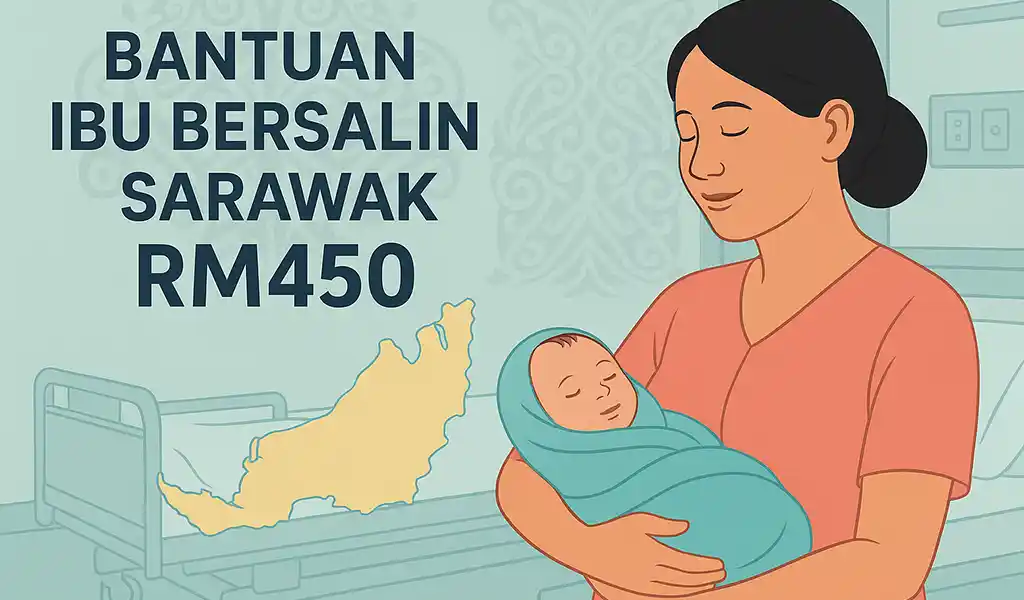 Bantuan Ibu Bersalin Sarawak RM450 Syarat, Mohon & Semakan