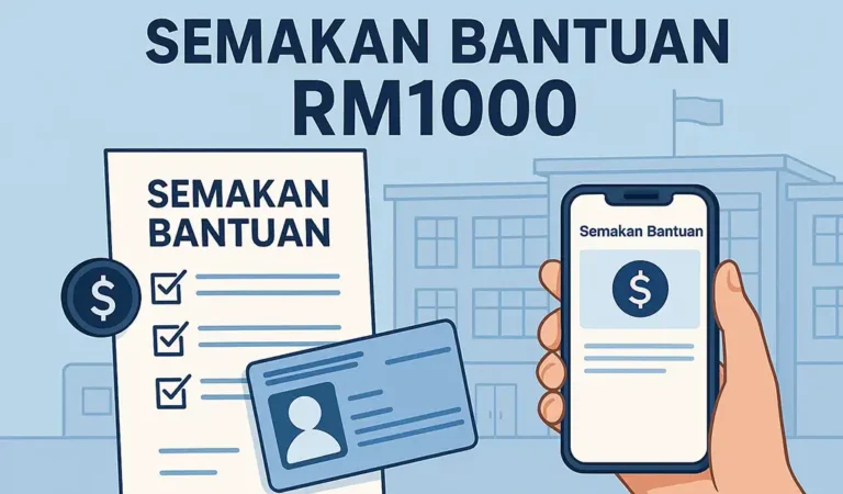 Semakan Bantuan RM1000 Kelayakan & Pembayaran