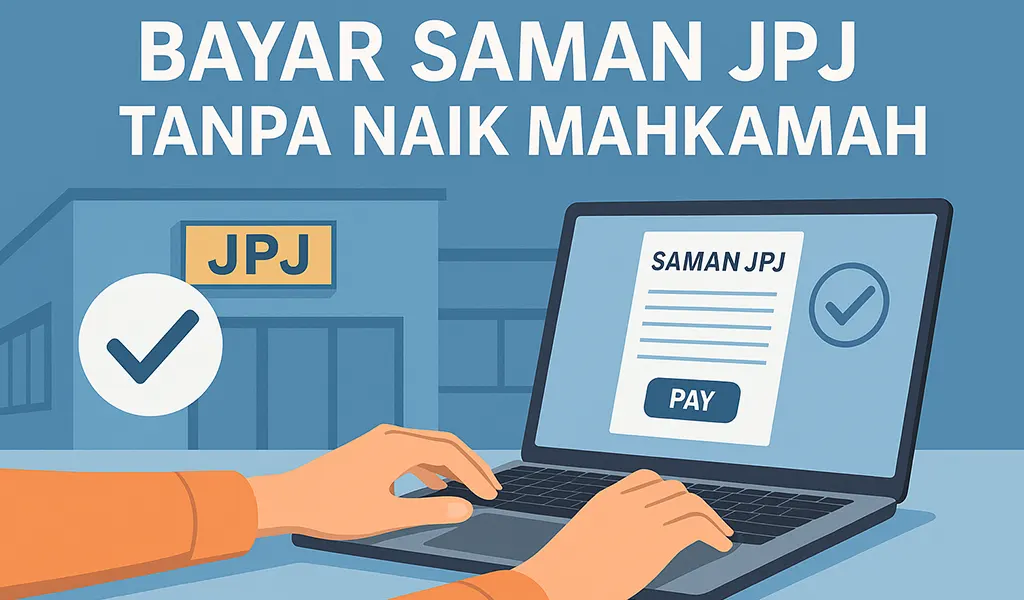 Cara Bayar Saman JPJ Tanpa Naik Mahkamah